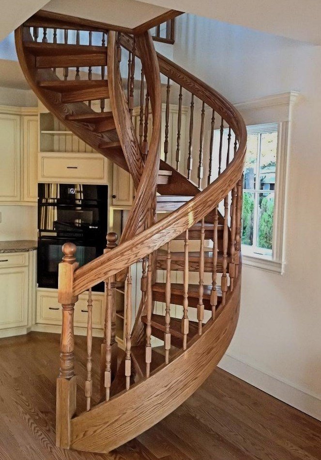 Escaleras de Caracol | Maderas Casais | Materiales de Carpintería en A